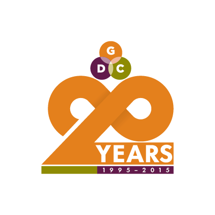 GDC Anniversary logo